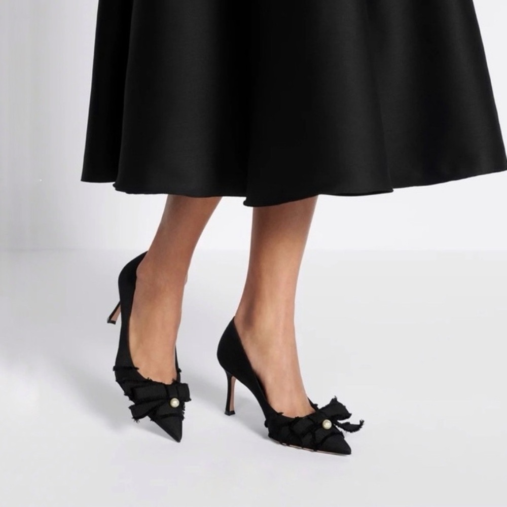 Dior Black Women's Shoes with Bow Detail Dior Adiorable Pump Box size 36 Pointed